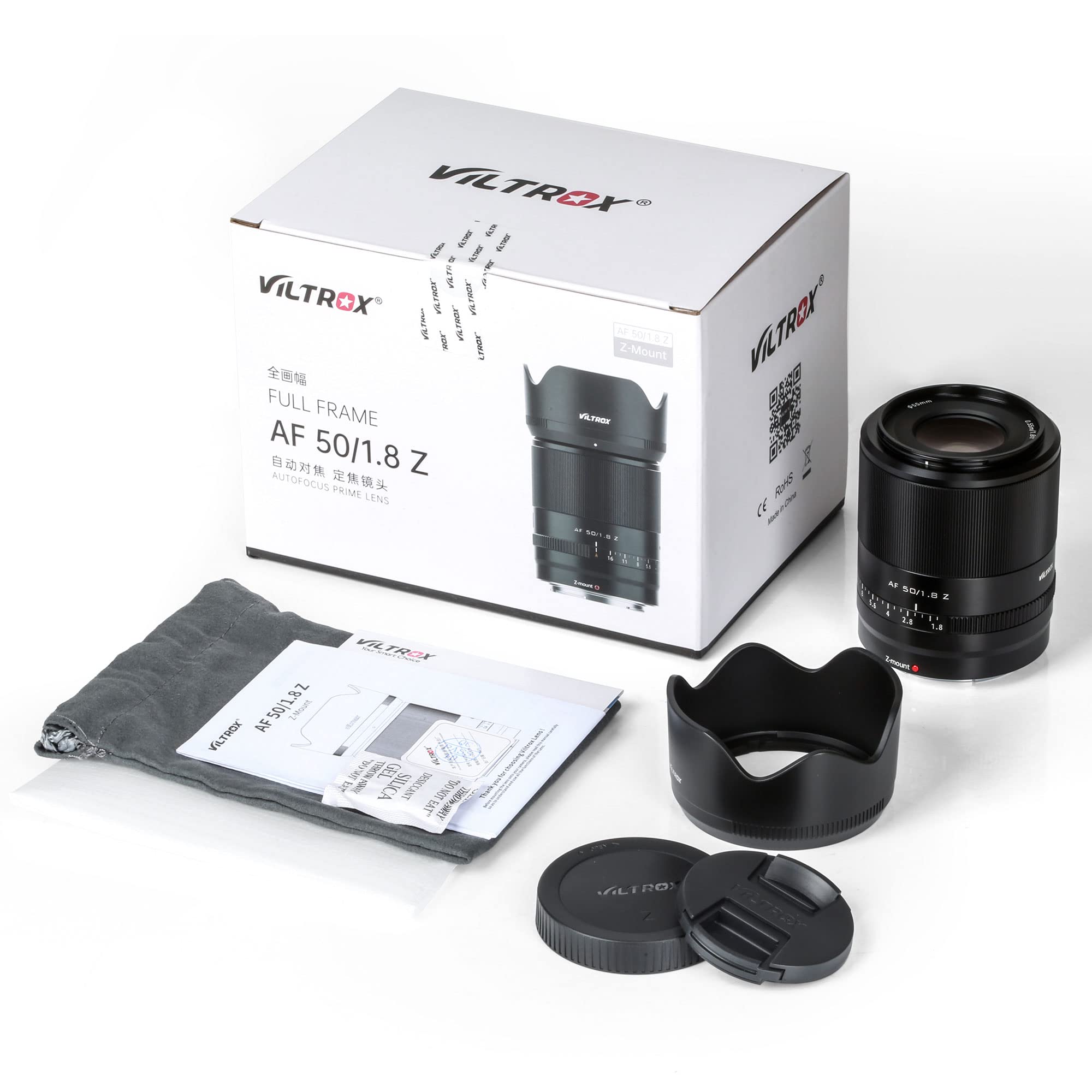 Amazon | VILTROX AF 50mm f/1.8 Nikon Zマウント用 | カメラ用